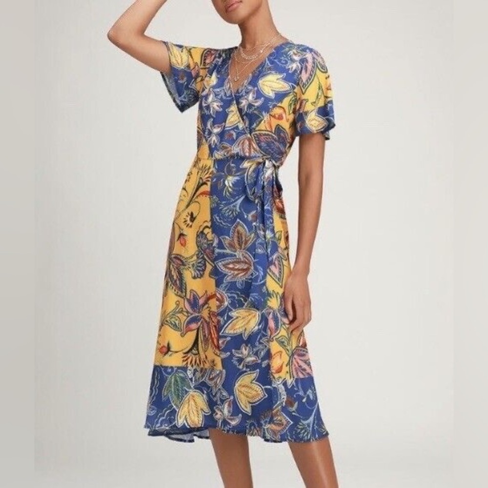 Summer wrap dress
